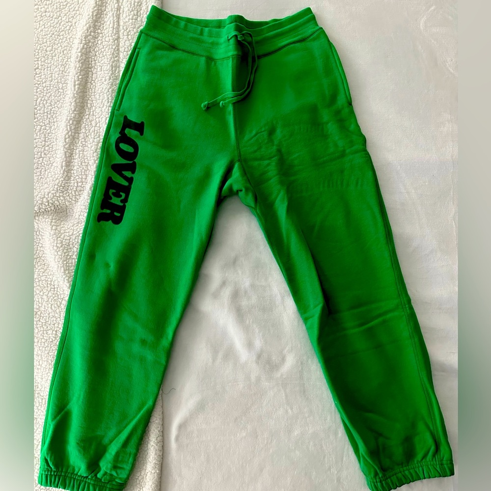 Bianca Chandon LOVER kelly green sweatpants